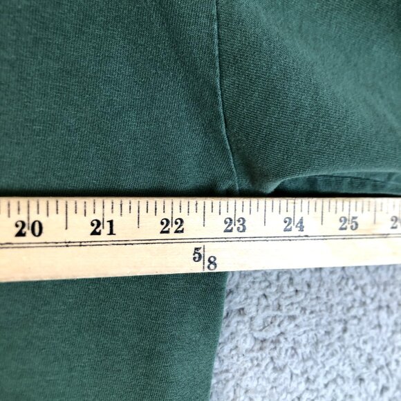 Vintage Nike Team Oregon Ducks Center Swoosh Long Sleeve T Shirt Green Sz Large - Picture 4 of 5